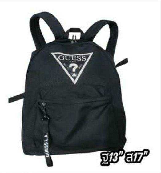 ไม่ระบุ ดำ ไนล่อน อื่นๆ GUESS Backpack  ฐาน 13” สูง 17”