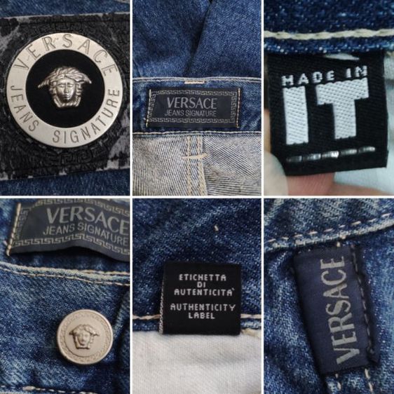 1999.฿ยีนส์ VERSACE'90'S👖🇮🇹 สวยจัด รูปที่ 18