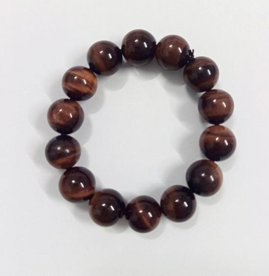 สร้อยข้อมือหินเรดไทเกอร์อาย 14มิล รูปที่ 2