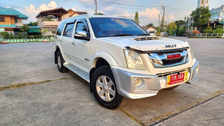 Isuzu MU-7 2009 3.0 Primo Super Platinum Utility-car ดีเซล ไม่ติดแก๊ส เกียร์อัตโนมัติ ขาว รูปที่ 4