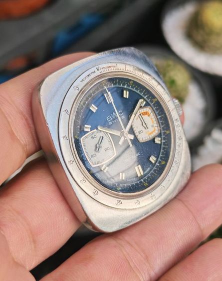 นาฬิกา​ Vintage​ BWC Chronograph ระบบไขลาน​ หายากมาก​ ราคาแบ่งปันกันครับ รูปที่ 6