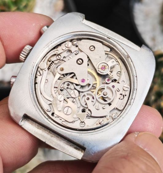 นาฬิกา​ Vintage​ BWC Chronograph ระบบไขลาน​ หายากมาก​ ราคาแบ่งปันกันครับ รูปที่ 12