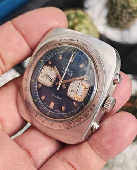 นาฬิกา​ Vintage​ BWC Chronograph ระบบไขลาน​ หายากมาก​ ราคาแบ่งปันกันครับ รูปที่ 5