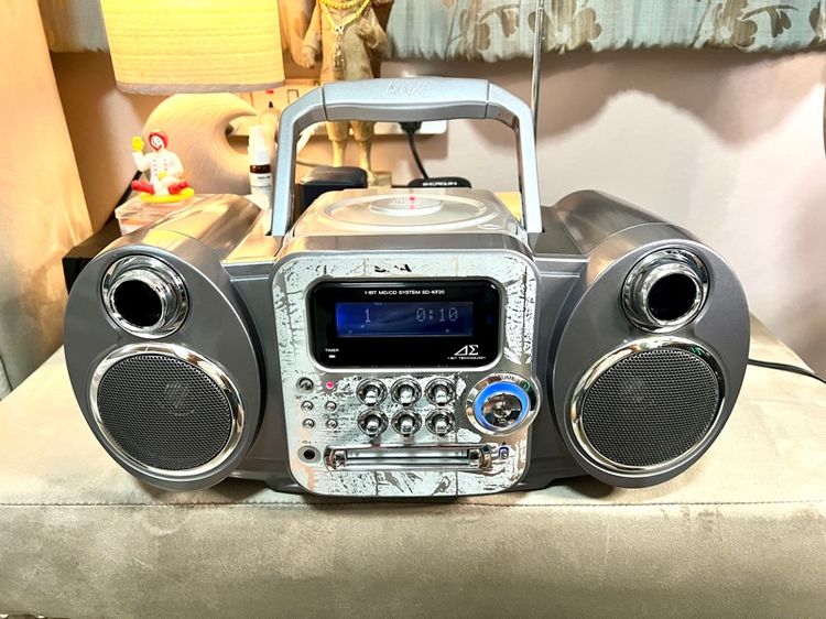เครื่องเสียงไฮไฟ Sharp CD Tuner แบบหิ้ว รุ่นหายาก 