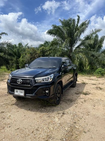 Toyota Hilux Revo 2019 2.8 G Rocco 4WD Pickup ดีเซล เกียร์อัตโนมัติ ดำ รูปที่ 2