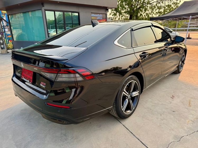 Honda Accord 2024 2.0 e:HEV RS Sedan ไฮบริด ไม่ติดแก๊ส เกียร์อัตโนมัติ ดำ รูปที่ 3