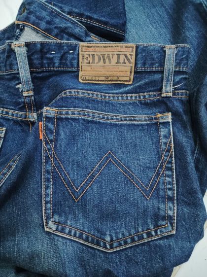 ยีนส์ EDWIN👖🟠ริ้วลายสวยสวย รูปที่ 11