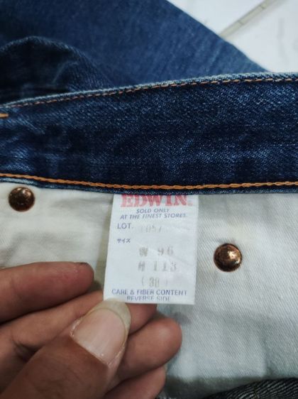 ยีนส์ EDWIN👖🟠ริ้วลายสวยสวย รูปที่ 18