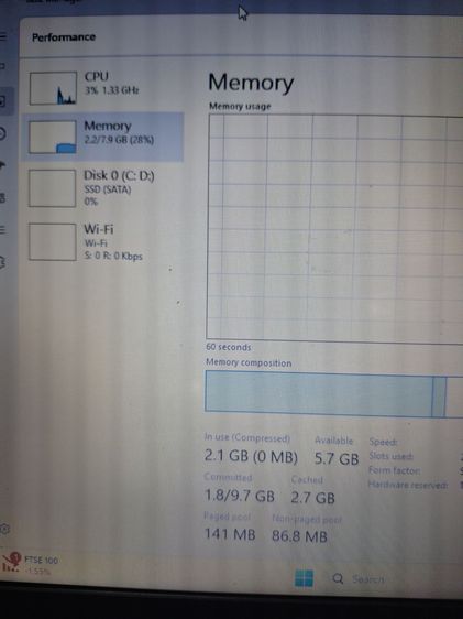 Fujitsu LIFEBOOK A573-G  CORE I7  SSD 256GB  แรม8G วิน11 พร้อมใช้ รูปที่ 5