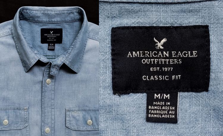 (ไซส์ L) AMERICAN EAGLE + TOKYO SHIRT ผู้ชาย รูปที่ 4