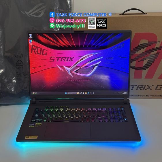 (RTX 5080) ASUS ROG STRIX G18 G815LW-S9112W - VOLT GREEN รูปที่ 2