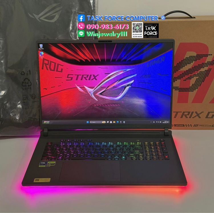 (RTX 5080) ASUS ROG STRIX G18 G815LW-S9112W - VOLT GREEN รูปที่ 4