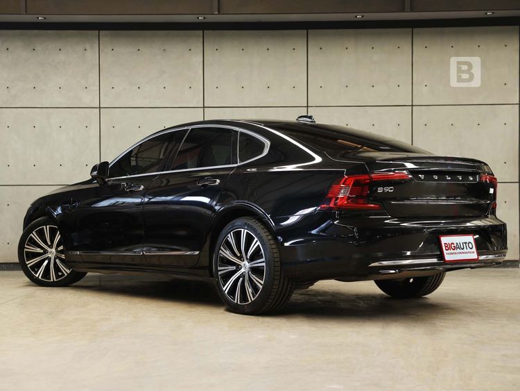 Volvo S90 2021 2.0 Recharge T8 Inscription 4WD Sedan ปลั๊กอินไฮบริด (PHEV) ไม่ติดแก๊ส เกียร์อัตโนมัติ ดำ รูปที่ 4