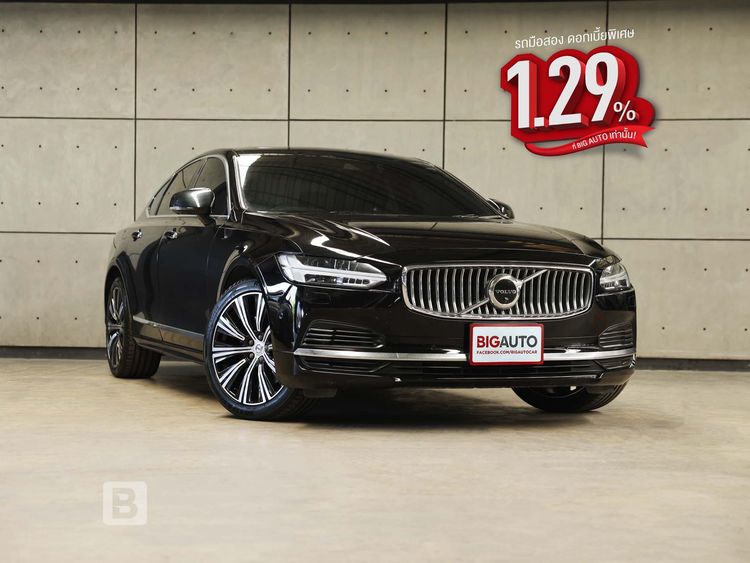 รถ Volvo S90 2.0 Recharge T8 Inscription 4WD สี ดำ