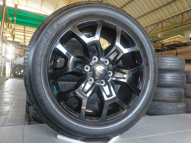 แม็กฟอร์ด ขอบ20 พร้อมยางบริสโตน 265 50 20 ปี24 แม็กป้ายแดงสีเดิม ยางสวยทุกเส้นยางวิ่งมา 9,000 กิโลเมตรดอกสวยตามรูป รูปที่ 2