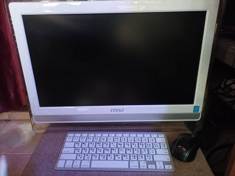 All-in-One MSI ms aa82 Core i3-4160  จอ 20 นิ้ว ครบชุดสภาพดี พร้อมใช้งาน ขาย 1890 บาท 