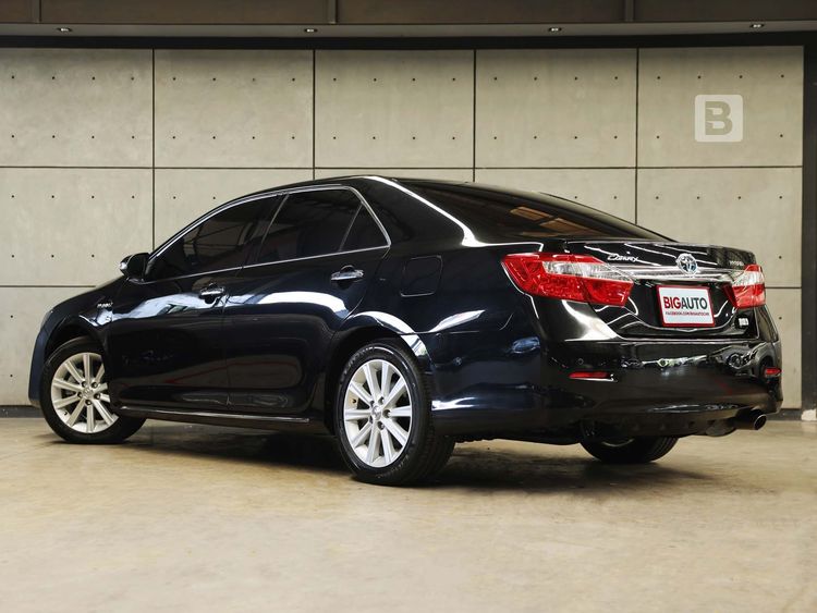 Toyota Camry 2014 2.5 Hybrid Sedan ไฮบริด ไม่ติดแก๊ส เกียร์อัตโนมัติ ดำ รูปที่ 4