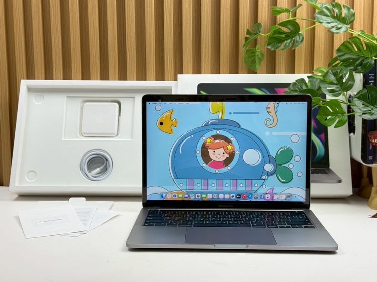 Apple Macbook Pro 13 Inch แมค โอเอส 8 กิกะไบต์ อื่นๆ ไม่ใช่ MacBook Pro 13-inch M1 2020 Ram8GB SSD512GB SpaceGray