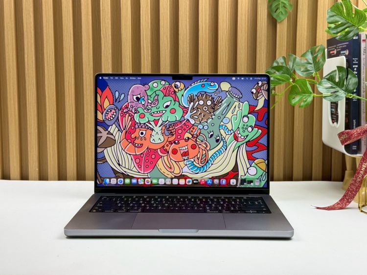 Apple Mackbook Pro 14 Inch แมค โอเอส 16 กิกะไบต์ อื่นๆ ไม่ใช่ MacBook Pro 14-inch M1Pro Ram16GB SSD1TB SpaceGray 