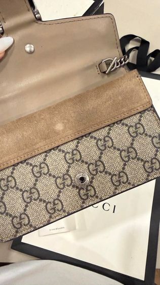 (มีตำหนิขอคนรับได้เอาไปใช้ต่อ) gucci dionysus super mini รูปที่ 8