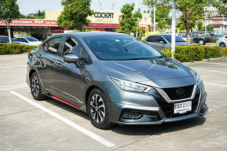 Nissan Almera 2022 1.0 V Sedan เบนซิน ไม่ติดแก๊ส เกียร์อัตโนมัติ เทา รูปที่ 3
