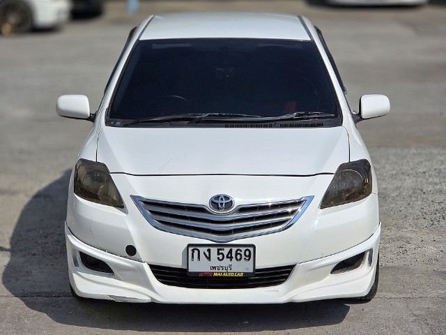 Toyota Vios 2010 1.5 J Sportivo Sedan เบนซิน ไม่ติดแก๊ส เกียร์อัตโนมัติ ขาว รูปที่ 2