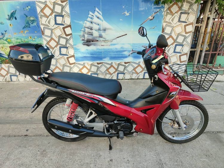🛵ยังไงก็ขาย WAVE110 i ปี 59 เครื่องดี สีสวย สตาร์ทมือ(ท่อดังนิดๆ) รถบ้านเดิมๆ เล่มชุดโอนครบ+เปลี่ยนถ่ายน้ำมันเครื่องฟรี ส่งฟรี30 ก.ม รูปที่ 3