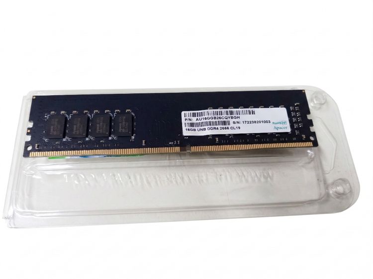 RAM แรม PC Apacer 16GB DDR4 บัส 2666 CL19 ยังอยู่ในประกัน อาชีว่า Lifetime รูปที่ 3