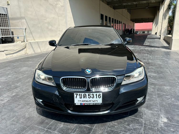 BMW Series 3 2011 320d Sedan ดีเซล ไม่ติดแก๊ส เกียร์อัตโนมัติ ดำ รูปที่ 2