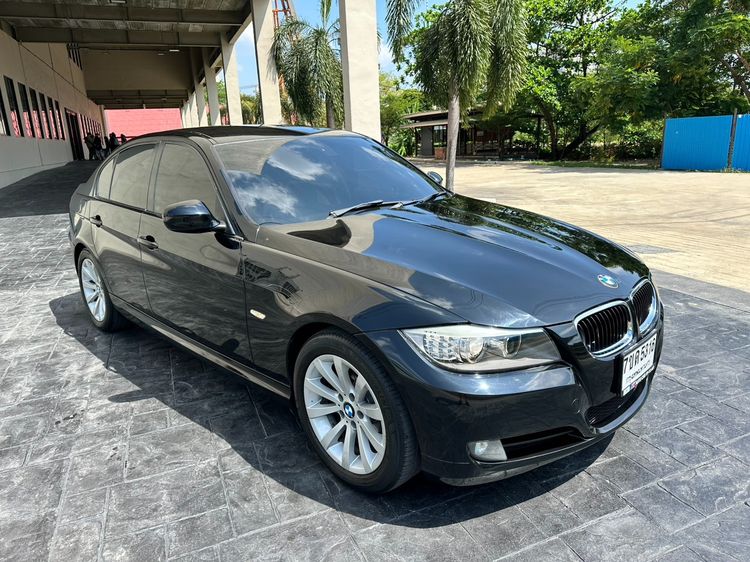 BMW Series 3 2011 320d Sedan ดีเซล ไม่ติดแก๊ส เกียร์อัตโนมัติ ดำ รูปที่ 3