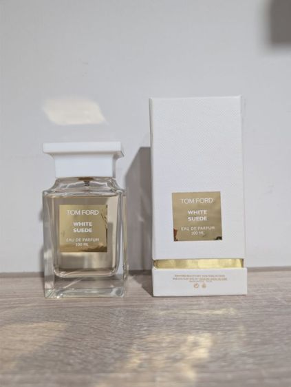 น้ำหอมมือสอง หิ้วมาจากเยอรมันไม่มีใบเสร็จ TOM FORD BEAUTY White Suede 100 mL
