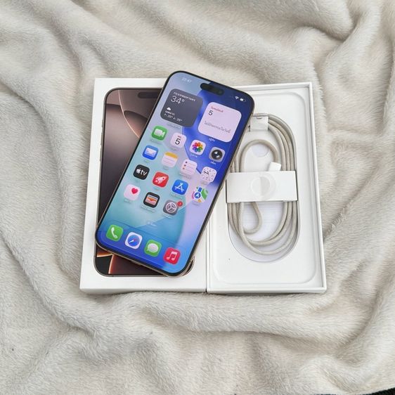 iPhone 16 Pro Max 256g สีทะเลทราย สภาพสวยมาก รูปที่ 2