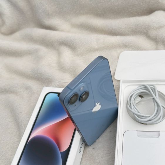 iPhone 14 128g สีฟ้า สภาพสวยมาก รูปที่ 7