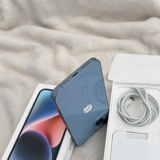 iPhone 14 128g สีฟ้า สภาพสวยมาก รูปที่ 6