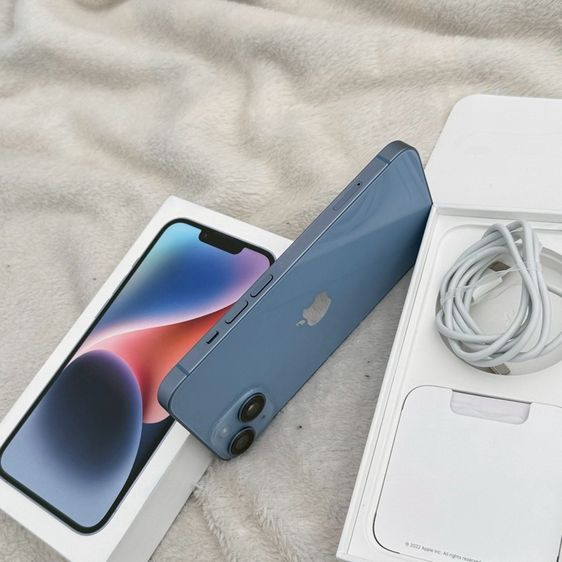 iPhone 14 128g สีฟ้า สภาพสวยมาก รูปที่ 9