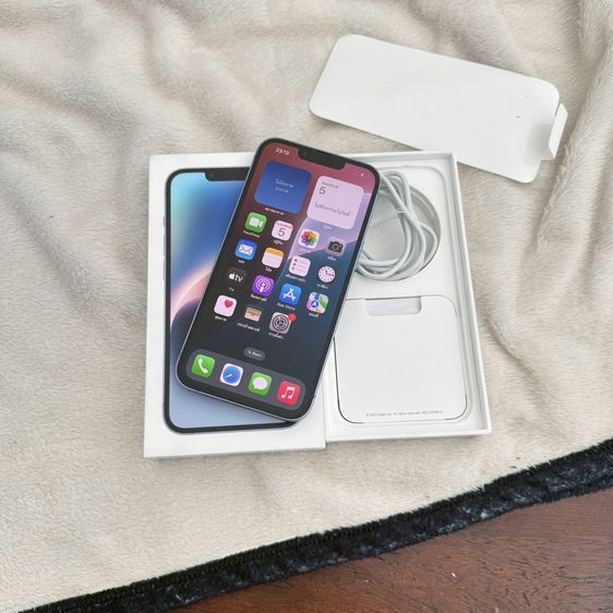 iPhone 14 128g สีฟ้า สภาพสวยมาก รูปที่ 2