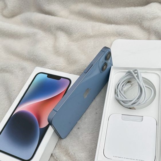 iPhone 14 128g สีฟ้า สภาพสวยมาก รูปที่ 8
