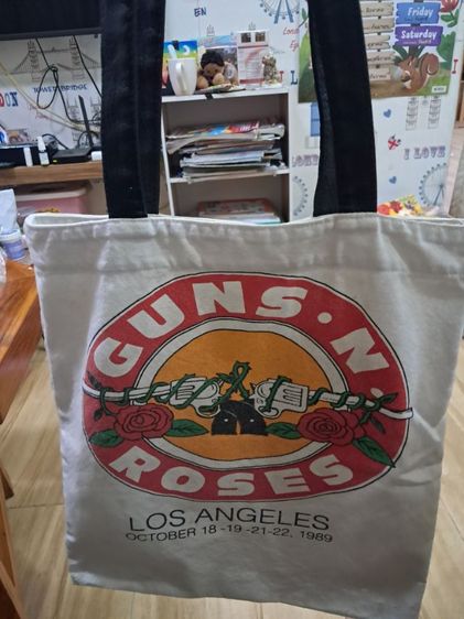 กระเป๋าผ้า Guns N' Roses  รูปที่ 2