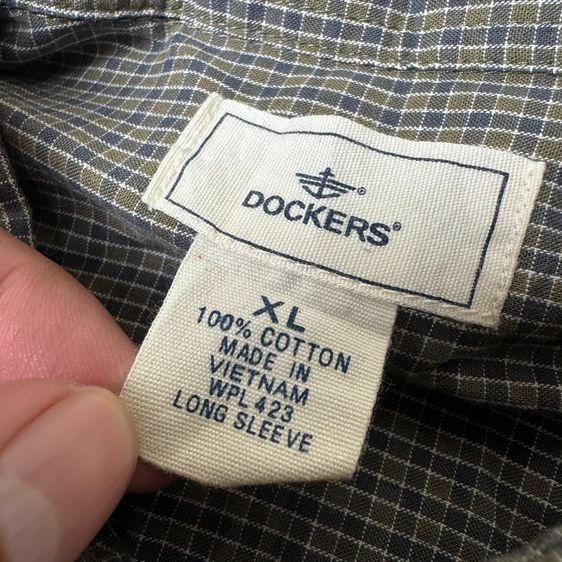 เสื้อเชิ้ต​ Dockers Size XL รูปที่ 4