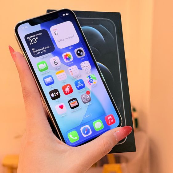 iPhone 12 Pro 128GB แบต100ครบกล่อง เครื่องTH รูปที่ 2