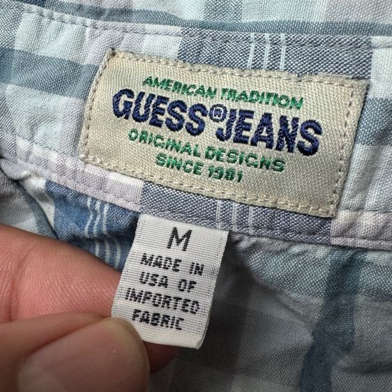 เสื้อเชิ้ต​ Guess made in USA Size M รูปที่ 6
