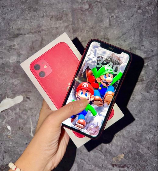 Iphone 11 128กิ๊ก อุปกรณ์แท้ครบกล่อง