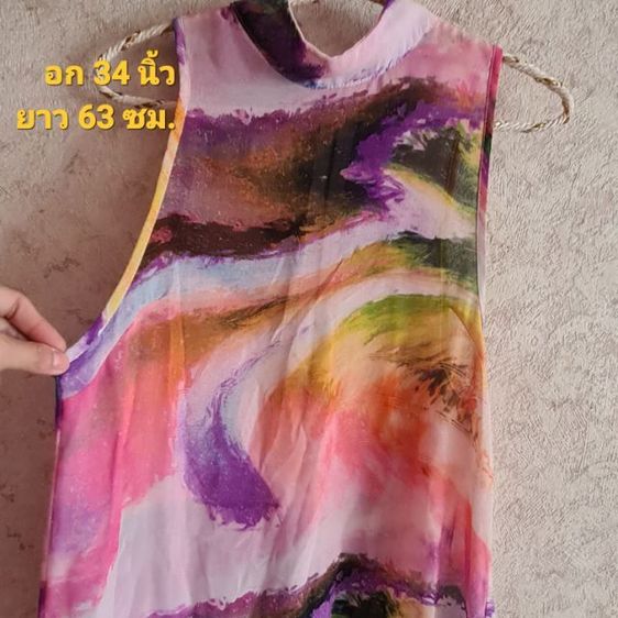 เกาะอก เสื้อเอวลอย XS S รูปที่ 4