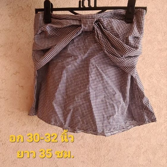 เกาะอก เสื้อเอวลอย XS S รูปที่ 5