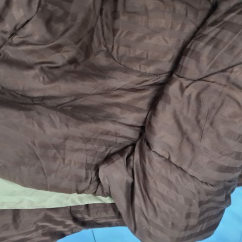 ผ้านวมสีน้ำตาล 6 ฟุต รูปที่ 5