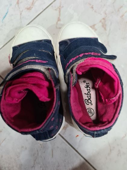 รองเท้าผ้าใบแบรนด์เด็กหญิง no25 รูปที่ 4