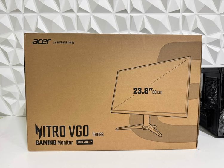 จอเกมมิ่ง ACER NITRO 200Hz 24นิ้ว สวยๆประกันยาว ของใหม่ได้จากการเครมตัวใหม่มือ 1 