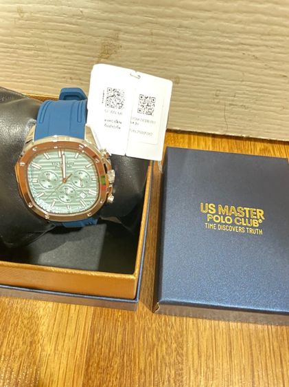 นาฬิกา US MASTER POLO หน้าฟิลิปปาเต๊ะ ของใหม่มีใบรับประกัน  รูปที่ 8