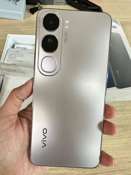 ขาย vivo Y200 5G 8+256GB  สีเงินsilver เป็นเครื่องศูนย์มีใบเสร็จพร้อมอุปกรณ์ครบ สภาพ95 ขายราคา4,700บาทรวมส่ง รูปที่ 2