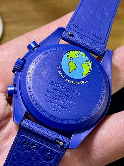 Omega x Swatch รุ่นแรก หายาก STURGEON รหัสโมเดล SO33N701L ไม่เคยใช้งานมกราคม วางจำหน่ายวันเดียว 9 สิงหา 2025 รูปที่ 4